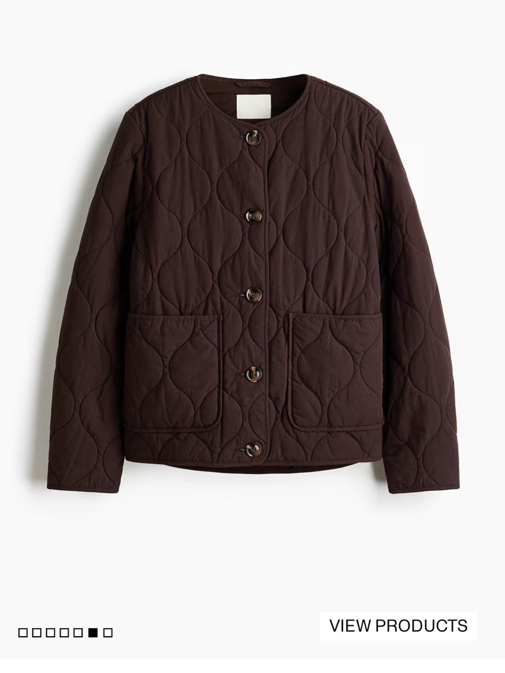 NWT H&M Quilted Jacket